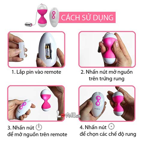 Trứng Rung Massage Điểm G Miu Miu Kích Thích Mua Ngay