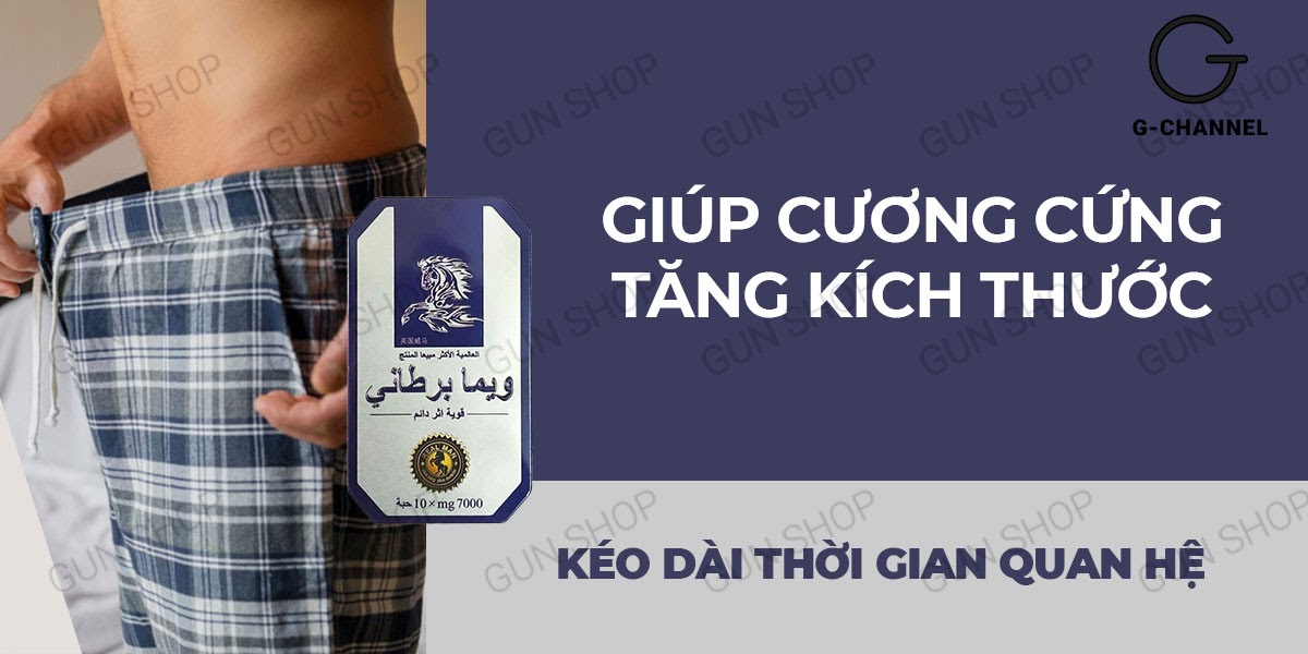 Ngựa Thái hộp 10 viên thuốc cường dương kéo dài cực mạnh Ngựa Thái hộp 10 viên thuốc cường dương kéo dài cực mạnh