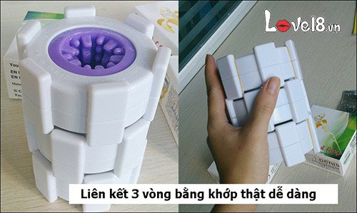 Vòng gai massage dương vật Youcups cao su non tăng size hiệu quả chính hãng
