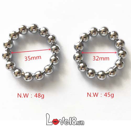 Vòng bi inox đeo dương vật kéo dài thời gian quan hệ nam giới