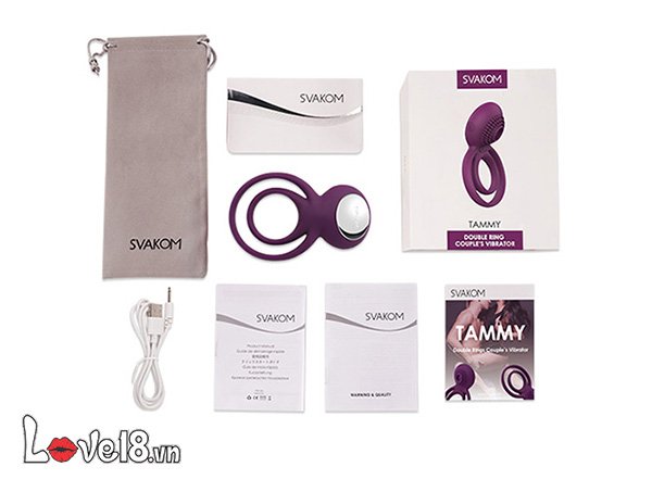 Vòng rung Svakom Tammy sạc điện rung mạnh tăng khoái cảm lâu