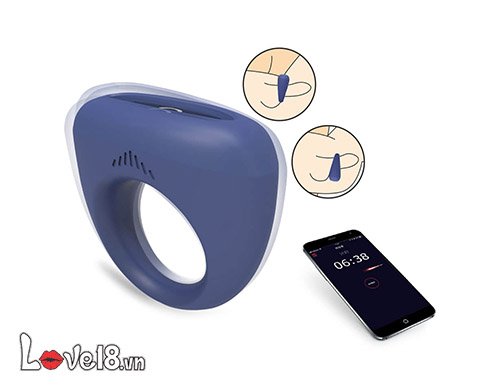Vòng đeo dương vật Magic Dante rung điều khiển app kéo dài