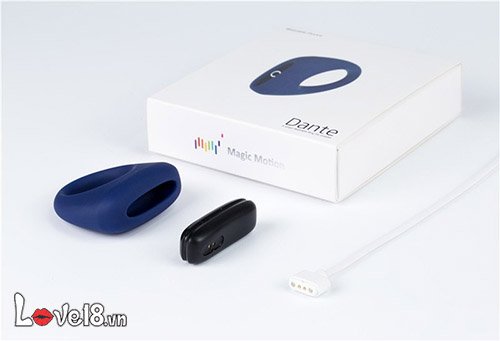 Vòng đeo dương vật Magic Dante rung điều khiển app kéo dài