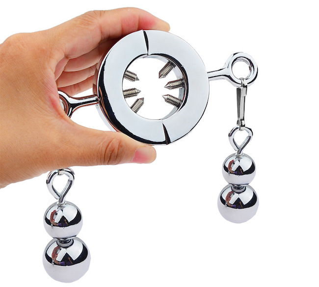 Vòng đeo tinh hoàn độc lạ bạo dâm kích thích đỉnh cao Vòng đeo tinh hoàn độc lạ bạo dâm kích thích đỉnh cao
