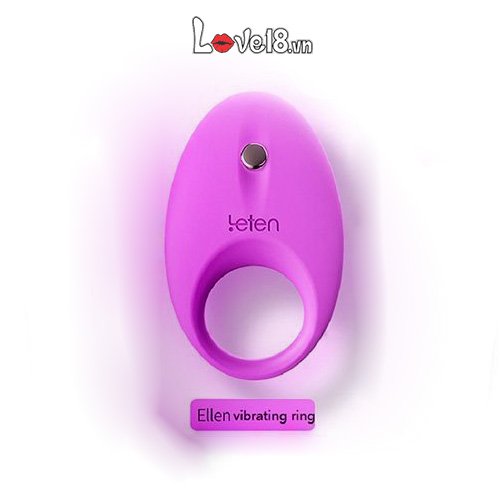 Vòng rung Leten Ellen chống xuất tinh sớm silicon cao cấp