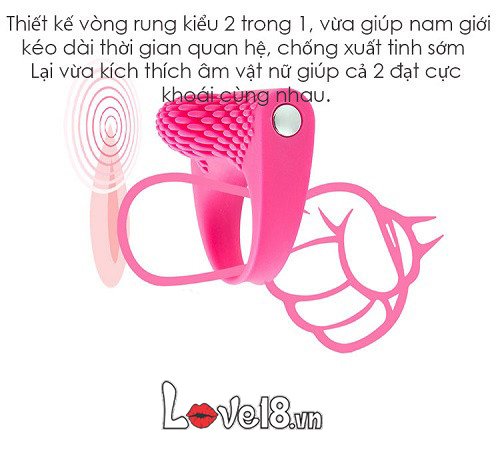 Vòng rung Zemalia Amour kéo dài thời gian quan hệ, kích thích phụ nữ