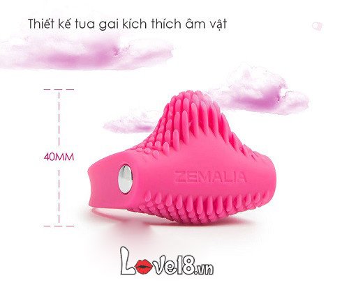 Vòng rung Zemalia Amour kéo dài cuộc yêu tăng khoái cảm nhanh