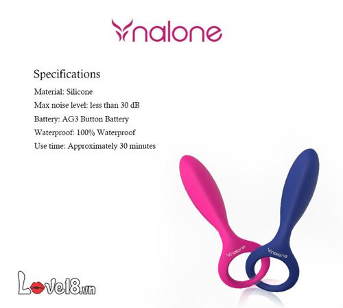 Vòng rung dương vật Nalone Tango 2 trong 1 tăng khoái cảm, bền bỉ