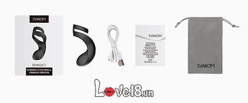 Vòng rung đeo dương vật cao cấp Svakom Benedict chính hãng