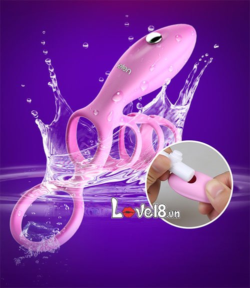 Vòng rung Leten quai tròng bìu tăng khoái cảm mạnh mẽ