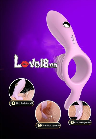 Vòng rung đeo dương vật Leten Vibe Ring kích thích khoái cảm lâu