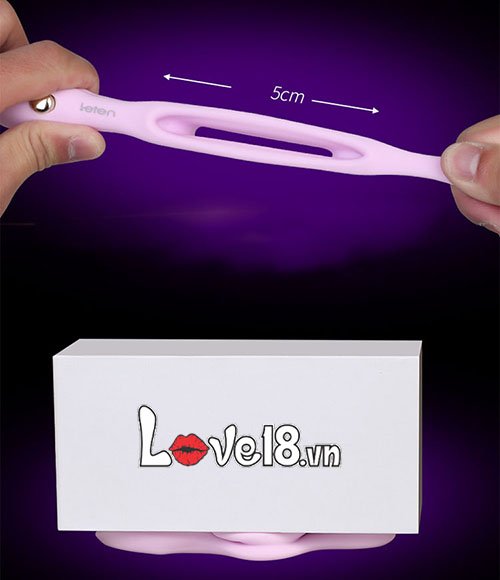 Vòng rung đeo dương vật Leten Vibe Ring kích thích khoái cảm lâu