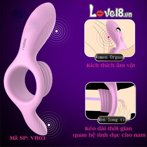 Vòng rung đeo dương vật Leten Vibe Ring kích thích khoái cảm lâu