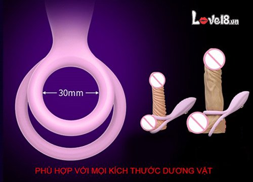 Vòng Rung Leten Kích Thích Dương Vật Massage Âm Vật Hưng Phấn