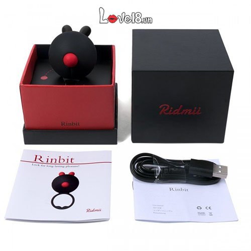 Vòng rung đeo cậu nhỏ đầu thỏ Rinbit sạc USB cao cấp kích thích