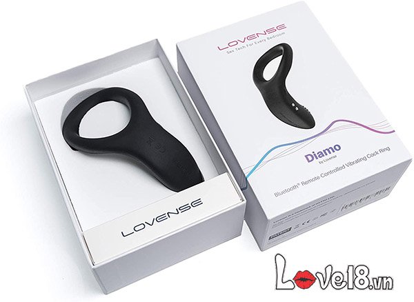 Vòng rung đeo dương vật Lovense Diamo chống xuất tinh sớm app điều khiển Vòng rung đeo dương vật Lovense Diamo chống xuất tinh sớm app điều khiển