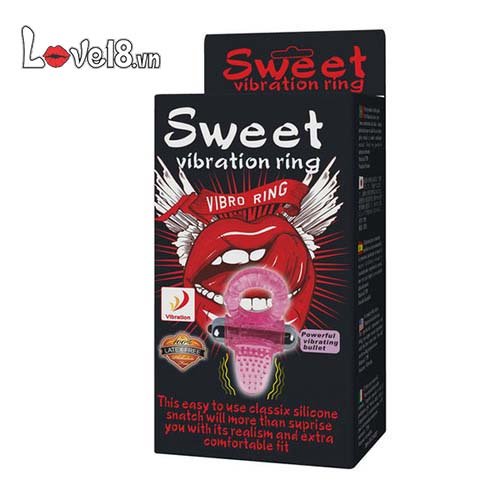 Vòng rung lưỡi liếm Sweet siêu kích thích kéo dài khoái cảm