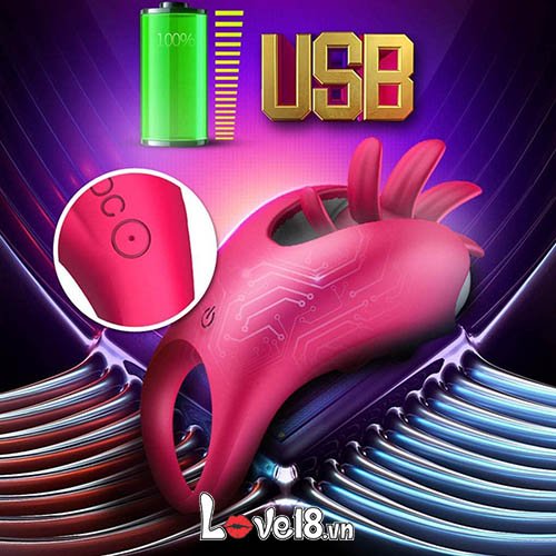 Vòng rung lưỡi xoay LafyHo cho đôi bạn thêm nồng nàn
