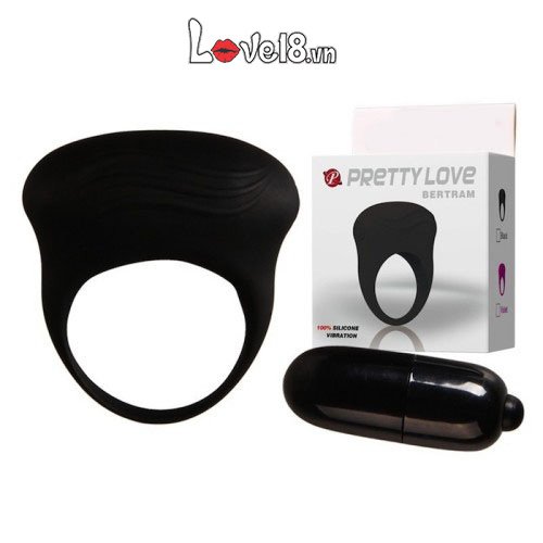 Vòng rung mát xa Prettylove Bertram, chống xuất tinh sớm tăng khoái cảm nam