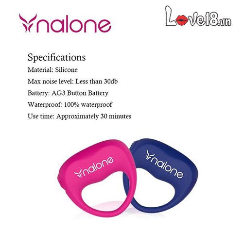 Vòng rung Nalone Ping chống xuất tinh sớm kéo dài đêm yêu