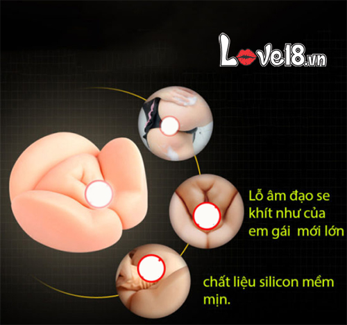 Âm đạo giả silicon mũm mĩm em gái mới lớn giải tỏa sinh lý nam