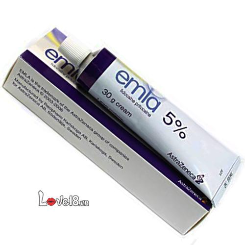 Gel Emla Cream 5% giảm xuất tinh sớm hiệu quả chai 5g