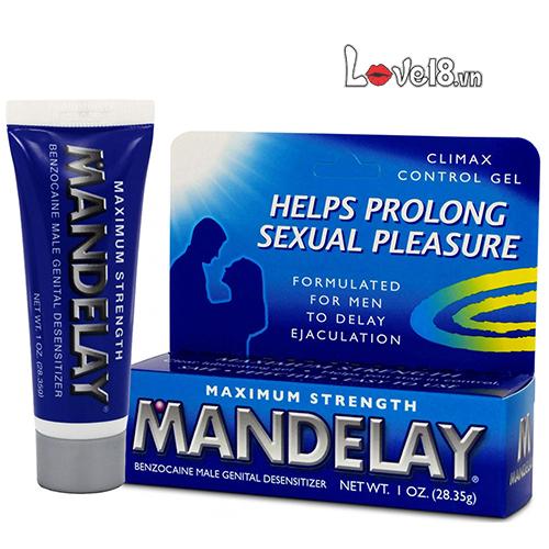 Gel bôi trơn Mandelay chống xuất tinh tăng khoái cảm mềm mượt dễ dùng