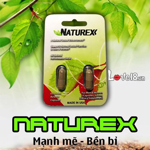 Viên Naturex kéo dài thời gian quan hệ hiệu quả an toàn