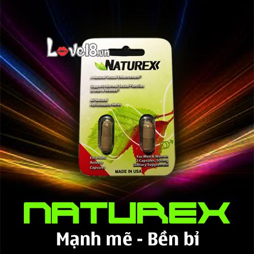 Viên Naturex kéo dài thời gian quan hệ hiệu quả an toàn