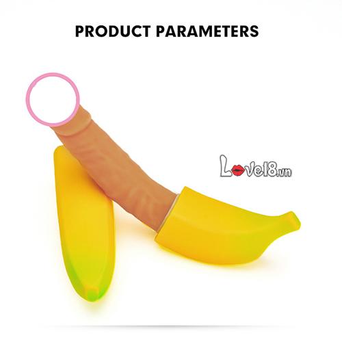 Dương vật ngụy trang chuối vàng silicon cao cấp kín đáo thoải mái dễ dùng