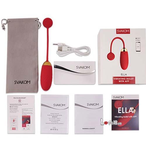Trứng Rung Cao Cấp Svakom Ella Kết Nối Điện Thoại Tăng Khoái Cảm
