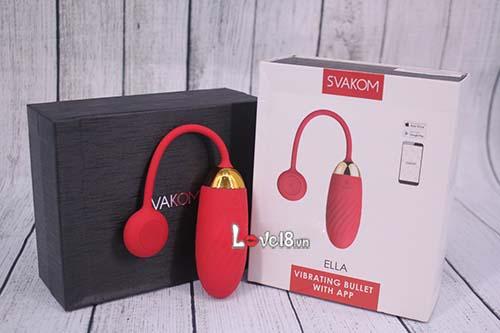 Trứng Rung Cao Cấp Svakom Ella Kết Nối Điện Thoại Tăng Khoái Cảm