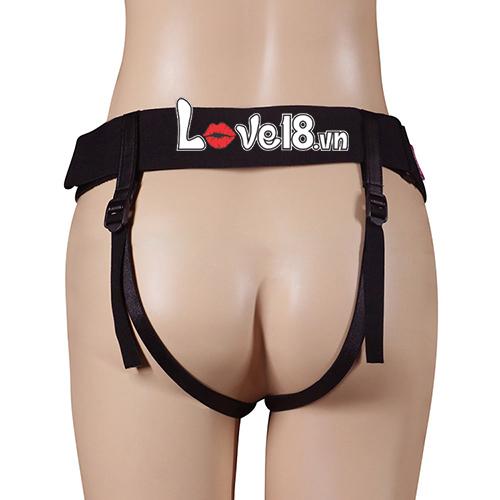 Dương vật dây đeo rỗng Lovetoy Rodeo chuẩn silicon bền bỉ kích thích