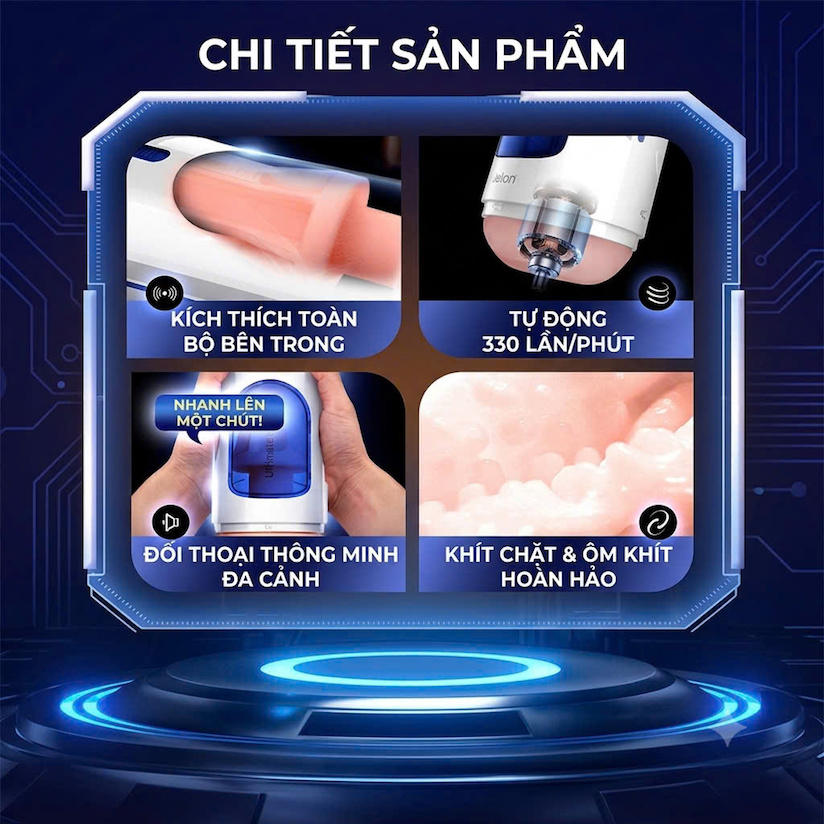 Máy bú mút dương vật cực đỉnh- Letten A380