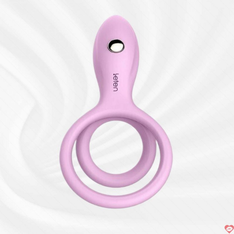 Vòng Rung Điểm G Leten Có Quai Đeo Và Lưỡi Liếm - SHP970