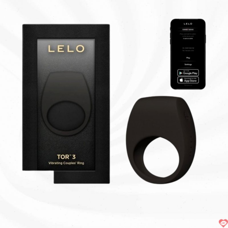 Vòng đeo dương vật Lelo Tor 3 rung mạnh điều khiển app tiện lợi 