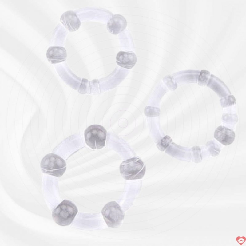 Bộ 3 vòng bi đeo dương vật chất lượng cao, tăng khoái cảm 