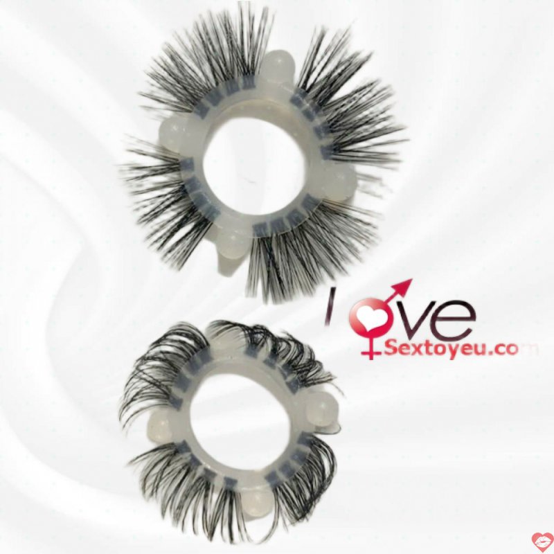 Vòng lông ngựa gắn bi đeo đầu dương vật