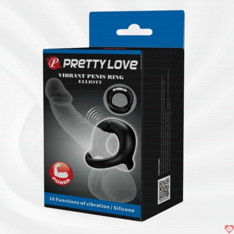 Vòng Đeo Dương Vật Rung Pretty Love Elliott Bí Quyết Giữ Lửa Tình Yêu 