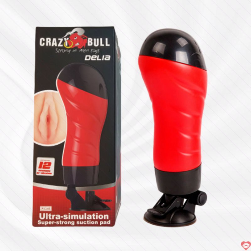 Âm đạo giả đa năng Baile Crazy Bull Red Delia