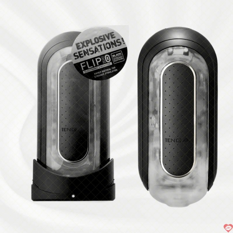 Âm đạo giả đa năng Tenga Flip Zero Black Strong Edition Electronic Vibration