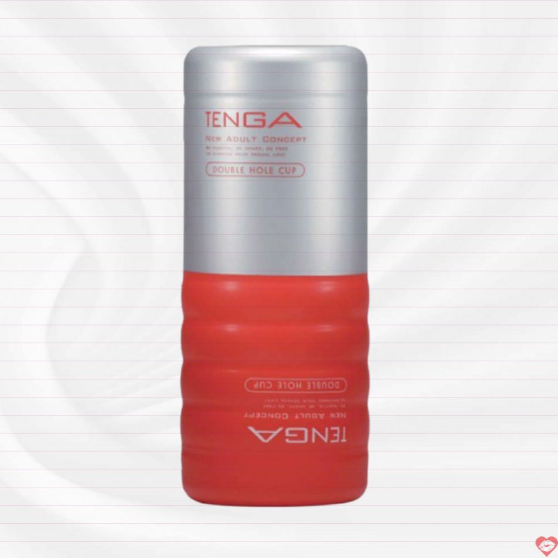 Âm đạo giả 2 đầu nhỏ gọn Tenga Double Hole Cup
