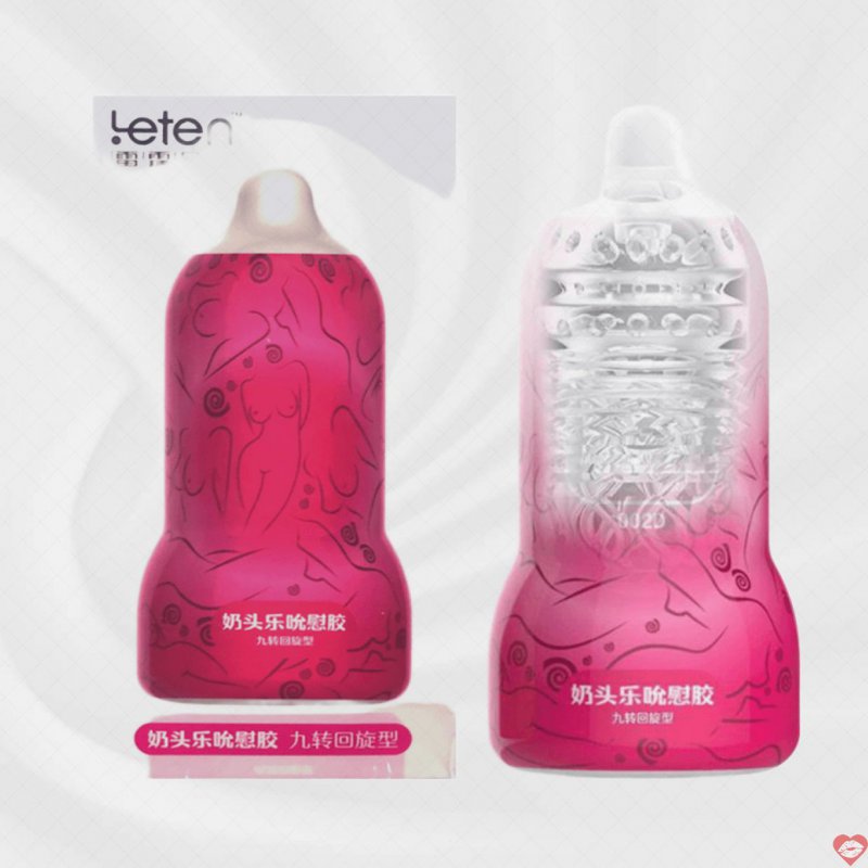 Âm đạo giả Leten Nipple Sucking Cup Pink