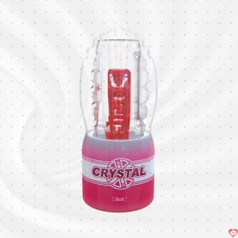 Âm đạo giả Crystal Bolt chính hãng kích thích mạnh mẽ 