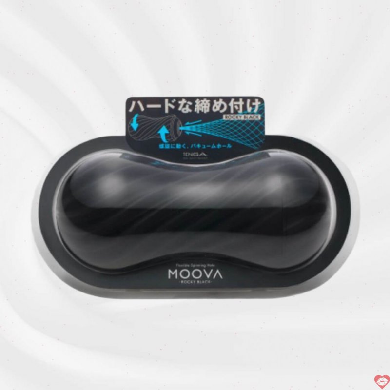 Âm đạo giả Tenga Moova Rocky Black