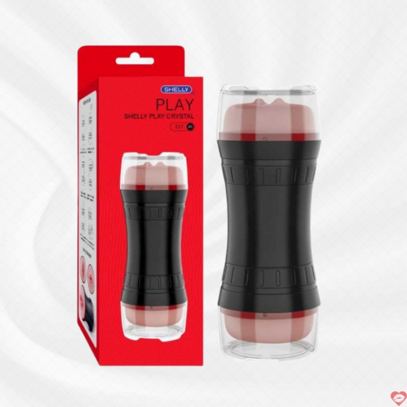 Âm đạo giả Shelly Play Crystal 2 đầu mềm mịn thoải mái 