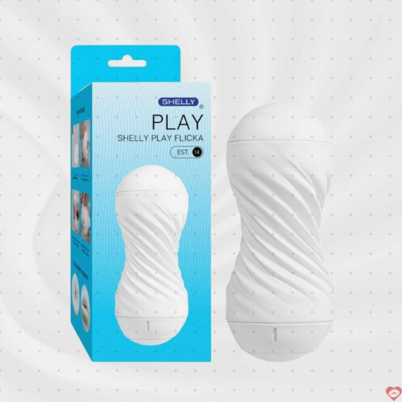 Âm đạo giả Shelly Play Flicka 2 đầu cao cấp kích thích mạnh mẽ 