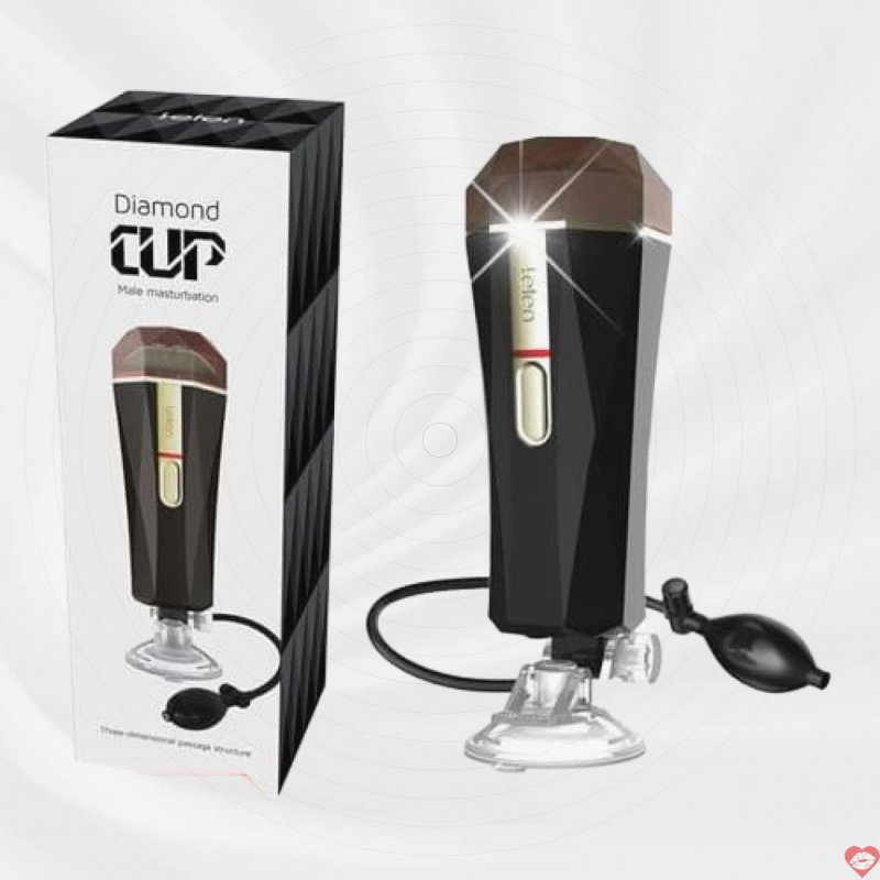 Leten Diamon - Âm Đạo Giả Có Qủa Bơm Hơi Tiện Dụng - SHP598