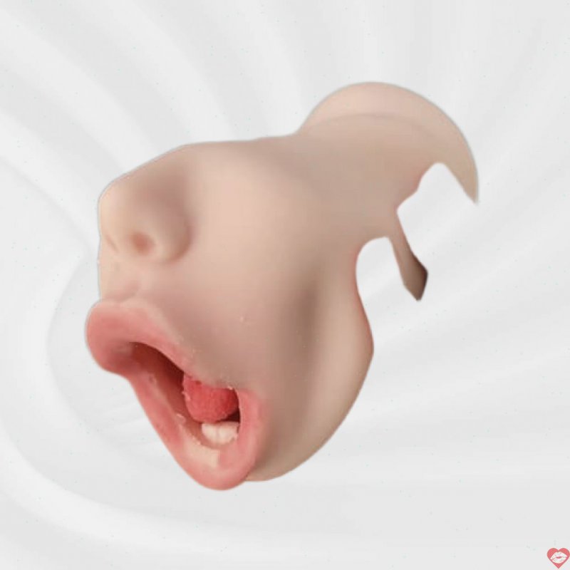 Miệng Giả Silicon Có Lưỡi Oral Sex – Trải Nghiệm Cực Phê Cho Quý Ống SHP1429