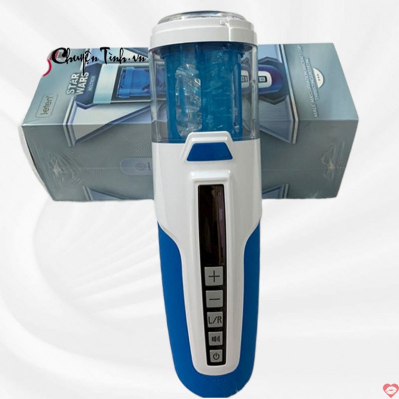 Máy thủ dâm tự động Leten star wars -Xoay thụt âm thanh cực phê